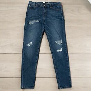 Kancan estillo distressed skinny jeans sz 29
